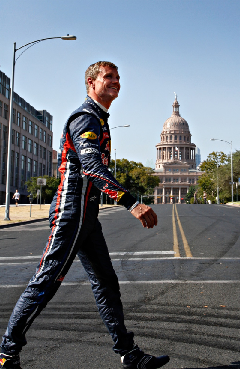 Illustration for article titled Red Bull Austin F1 David Coulthard Texas